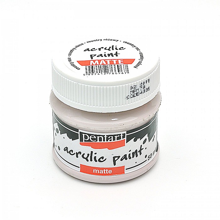 CA ACRIL PENTART 50ML MAT CONTRY ROSE 6967/4395 [1]