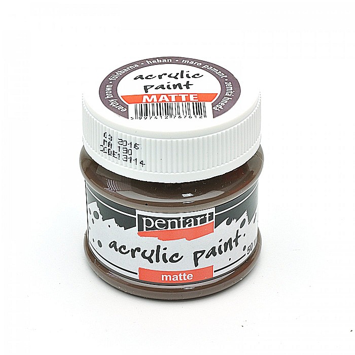 CA VOPSEA ACRILICA PENTART 50ML MAT MARO PAMANT [1]