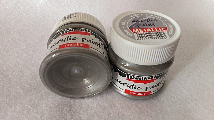 CA VOPSEA ACRILICA METALIZATA PENTART 50ML SILVER 74023/2217 [2]