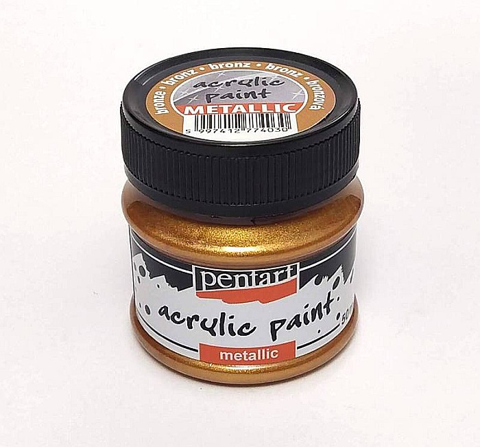 CA VOPSEA ACRILICA METALIZATA PENTART 50ML  BRONZ 4030/2218 [1]