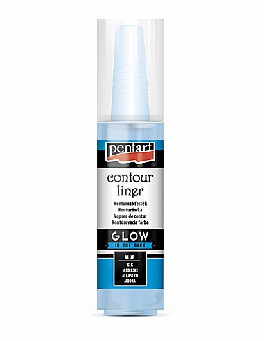 CA CONTUR FLORESCENT PENTART BLUE 20 ML [1]