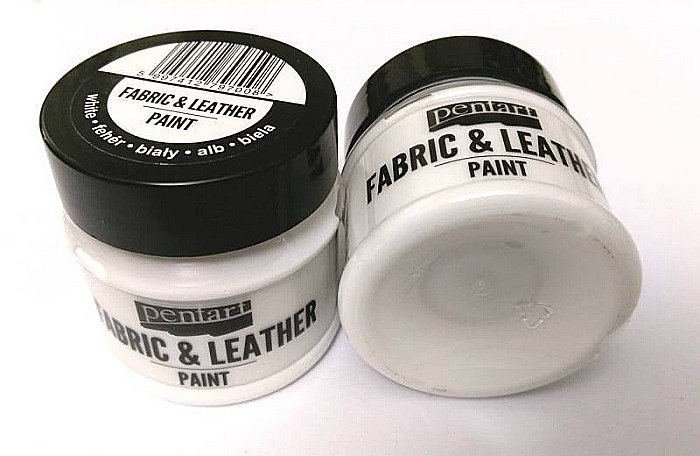 CA VOPSEA TEXTILE SI PIELE 50ML PENTART ALB 34799 [2]