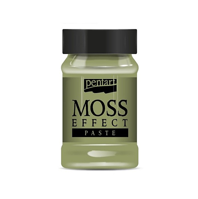 CA PASTA ACRILICA PENTART CU EFECT DE MUSCHI 100ML VERDE DESCHIS 34742 [1]