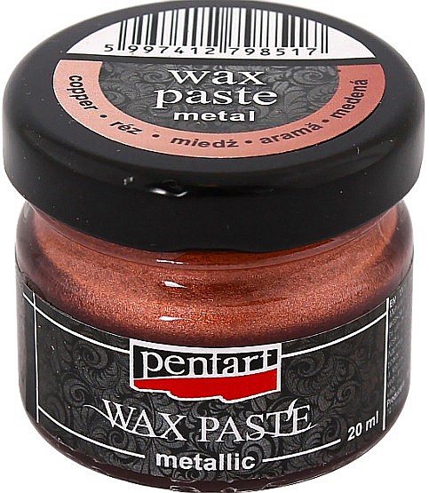 CA PASTA CEARA METALIZATA PENTART 20ML CUPRU 517/4429 [1]