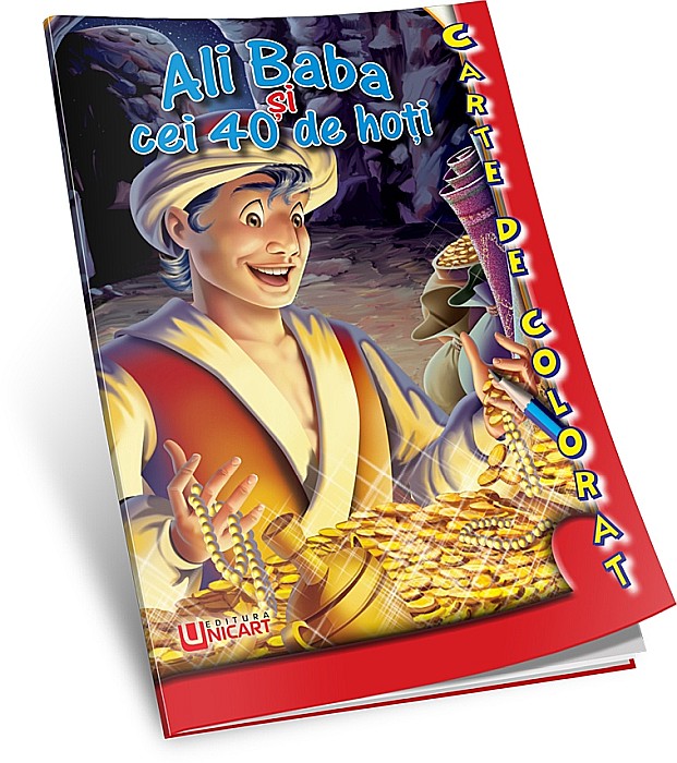 UP CARTE COLORAT A5 ALI BABA SI CEI 40 DE HOTI C3514 [1]