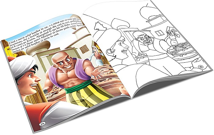 UP CARTE COLORAT A5 ALI BABA SI CEI 40 DE HOTI C3514 [2]