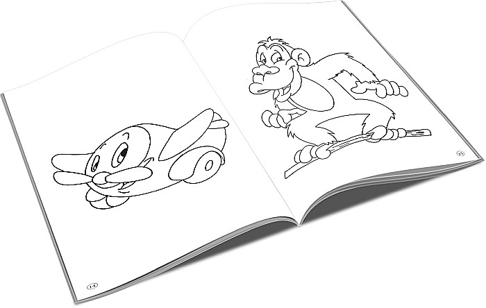 UP CARTE DE COLORAT A4 BAIETI [2]