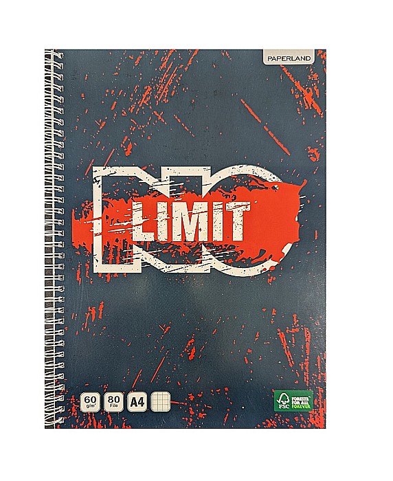 PA CAIET A4 80F PATRATELE SPIRA DUBLA 24000090 [2]