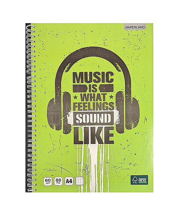 PA CAIET A4 80F PATRATELE SPIRA DUBLA 24000090 [3]