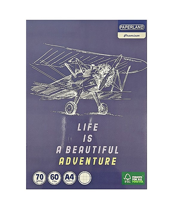 PA CAIET A4 60 FILE 70g PATRATELE PREMIUM 24800005 [5]