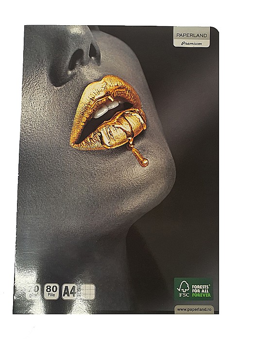 PA CAIET A4 80F 70GR PATRATELE 24800009 [4]