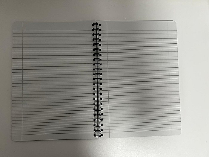 PA CAIET A4 96F 70G COPERTA CARTON NATUR SPIRA LINII 24800053 [3]