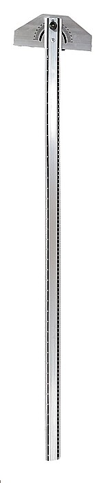 LEG RIGLA TEU 100CM ALUMINIU CAP MOBIL SI RAPORTOR T425 [2]