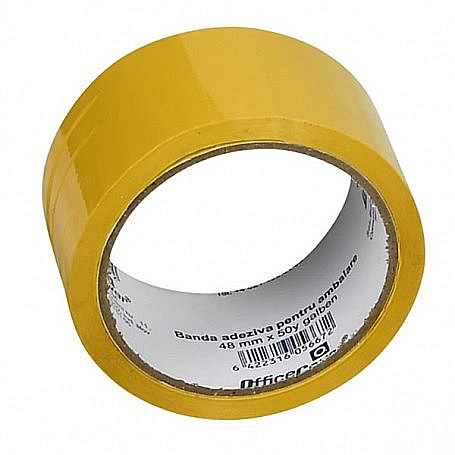LEG BANDA ADEZIVA OFFICE COVER 48*50 GALBENA B1242 [2]