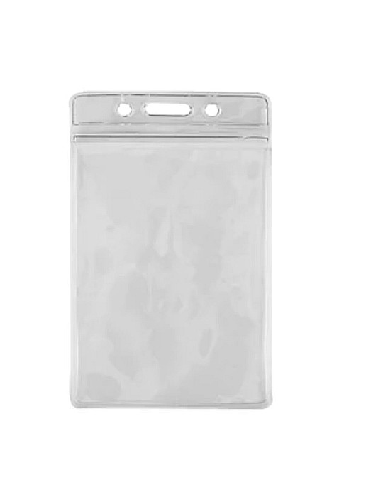 PAG BUZUNAR ECUSON VERTICAL, BANDA TRANSPARENTA/COLOR, 90*65 mm [4]