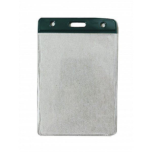 PAG BUZUNAR ECUSON VERTICAL, BANDA TRANSPARENTA/COLOR, 90*65 mm [5]