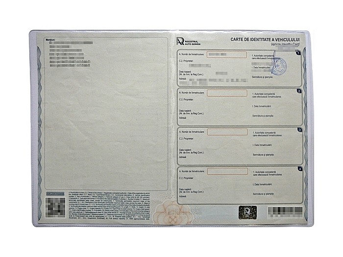 PAG COPERTA ACT IDENTITATE AUTO 216*310MM [3]