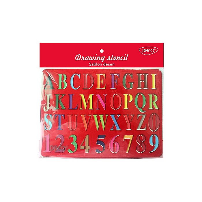 ADA SABLON DESEN DACO ALFABET 25*20CM SB002A [1]