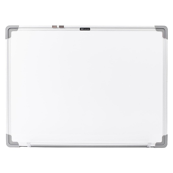 LEC WHITEBOARD MAGNETIC 45*60 CM DELI RAMA ALUMINIU DLE39032A [2]