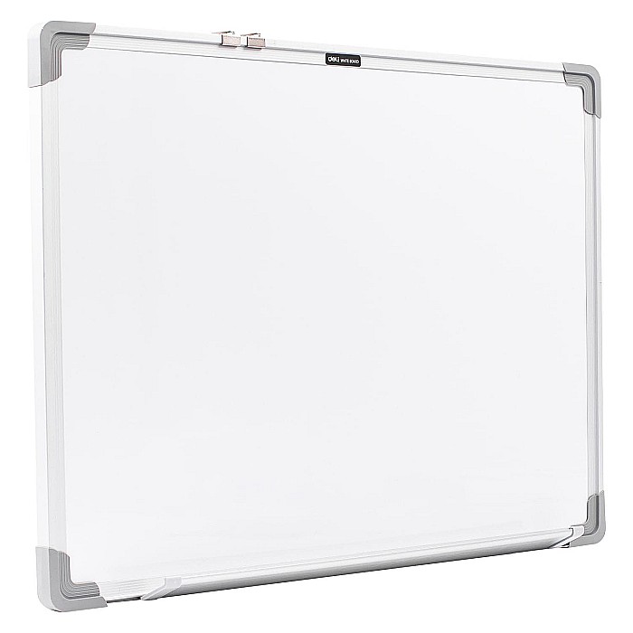 LEC WHITEBOARD MAGNETIC 45*60 CM DELI RAMA ALUMINIU DLE39032A [3]