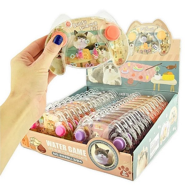 ROB JOC INTERACTIV CU CERCULETE IN APA 14.5CM PISICA 26144 [2]