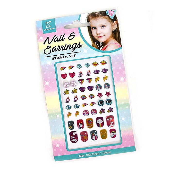 ROB STICKERE PENTRU BIJUTERII SI UNGHII 52PCS UNICORN 32231 [1]