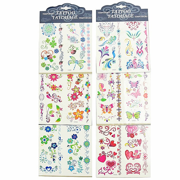 ROB TATUAJE TEMPORARE 6/SET FLORI 32474 [2]