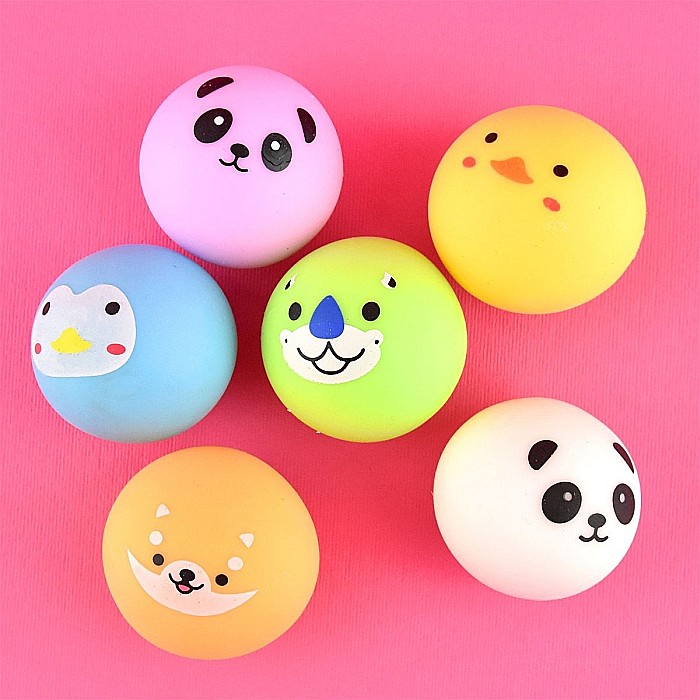 ROB FIGURINA SQUISHY 4CM MINGE CU ANIMALE 41151 [1]