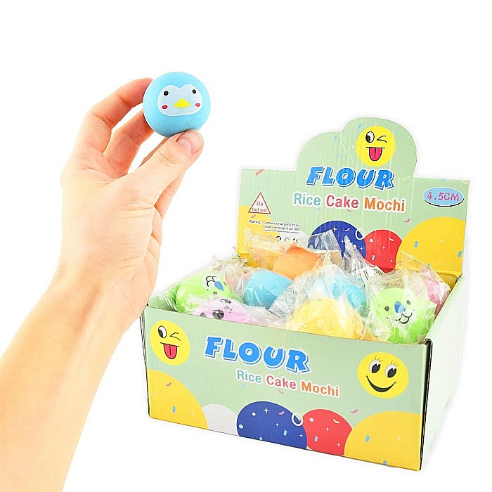 ROB FIGURINA SQUISHY 4CM MINGE CU ANIMALE 41151 [2]