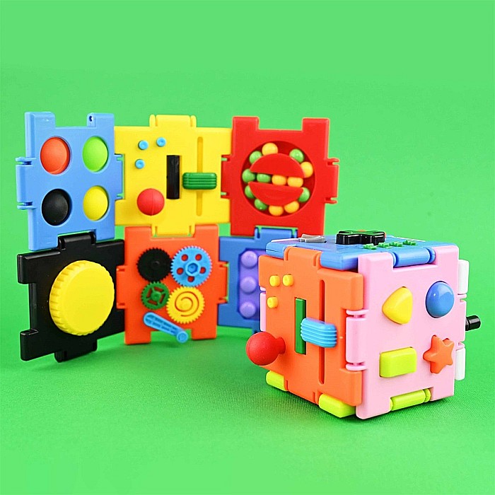 ROB PACHET SURPRIZA JUCARIE ANTISTRESS FIDGET CUBE 6.5CM DIVERSE MODELE 50489 [2]