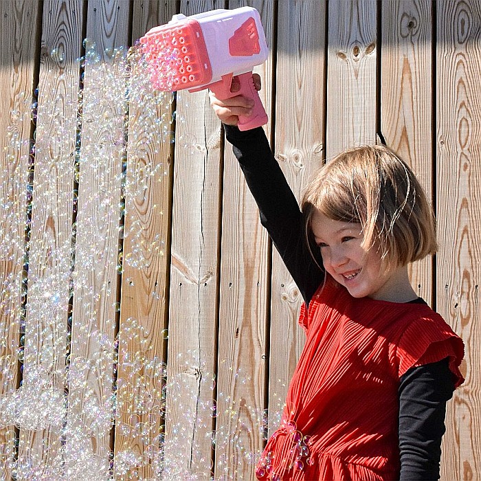 ROB PISTOL PENTRU BALOANE DE SAPUN CU LUMINI LED 20CM 55541 [2]