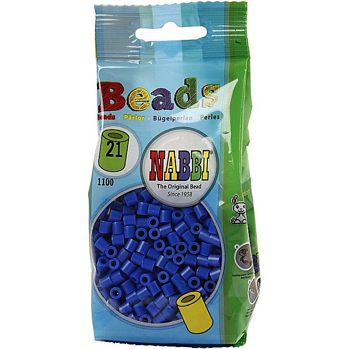 CC MARGELE FUZIBILE 5*5*2.5MM 1100/SET ALBASTRU INCHIS 751210/32232 [3]