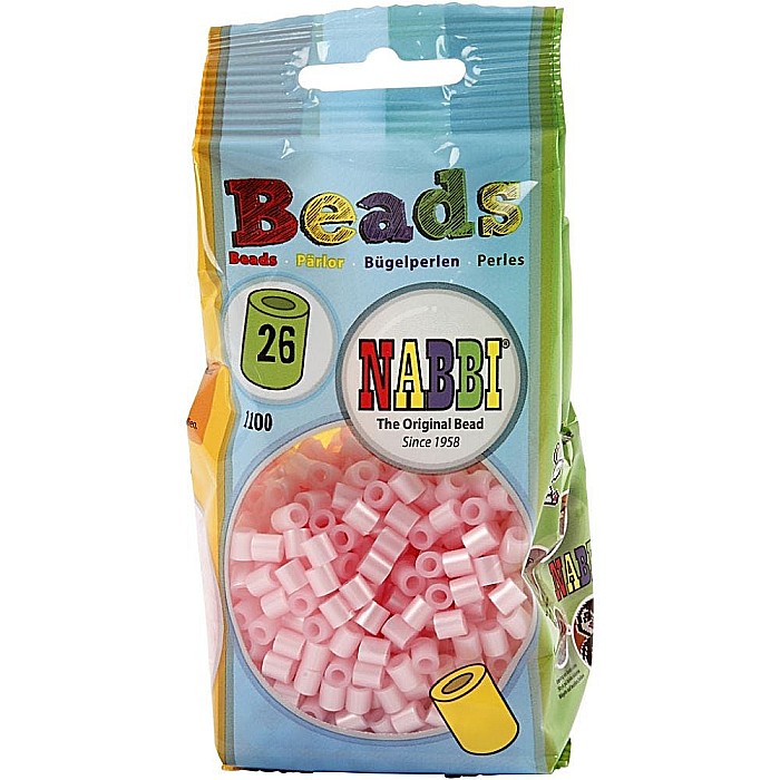 CC MARGELE FUZIBILE 5*5*2.5MM 1100/SET ROZ PERLAT 751260/32259 [3]