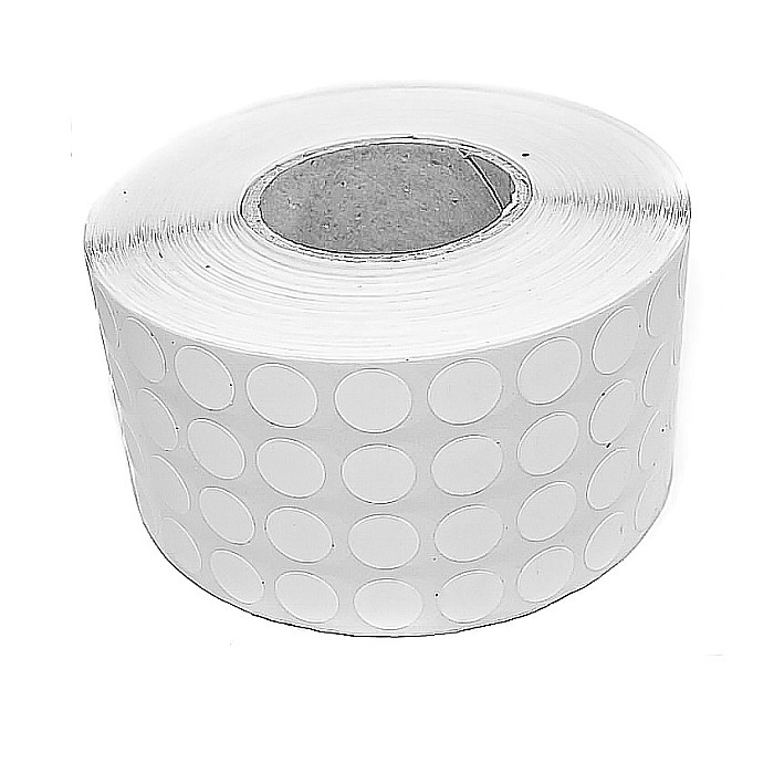 ROM ROLA PRET BULINE MICI 10*10 MM, 13480 ETICHETE/ ROLA COLOR [2]