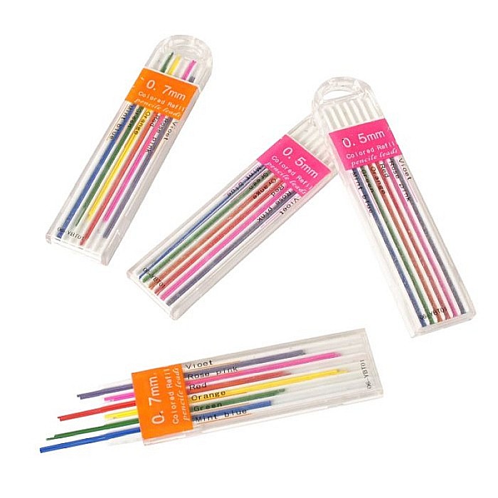 LEG MINA CREION MECANIC COLOR 0.5-0.7MM 12/SET CH M288/M287 [2]