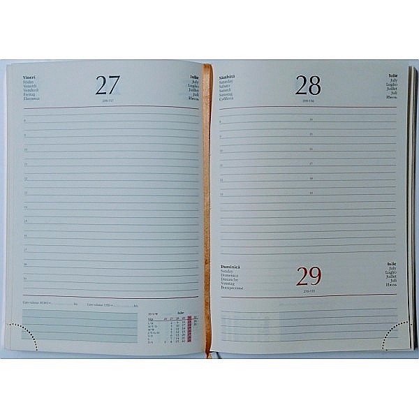 AG REZERVA AGENDA DATATA ZILNICA 2025 15*21 CM COPERTA CARTON [1]