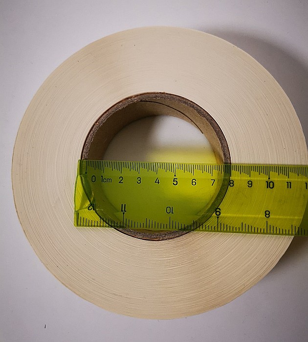 ROM Etichete sigilare transparente adeziv permanent, 30*30 mm, 4600 etichete/ rola 410911 [5]