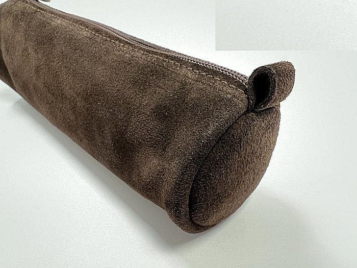 LAM ETUI CILINDRIC PIELE NATURALA/VELUR DIVERSE CULORI [5]