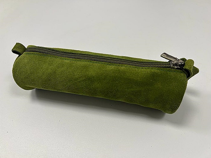 LAM ETUI CILINDRIC PIELE NATURALA/VELUR DIVERSE CULORI [8]