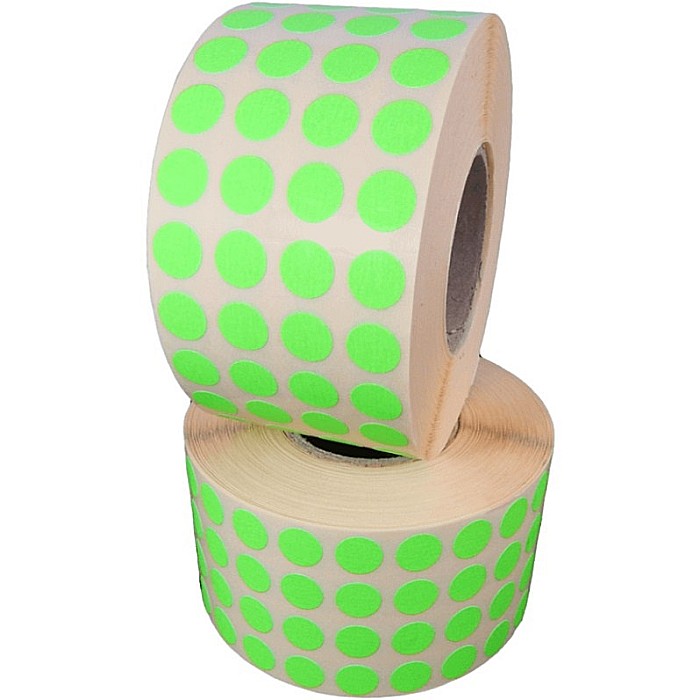 ROM ROLA PRET BULINE MICI 10*10 MM 17320 ETICHETE/ ROLA COLOR [3]