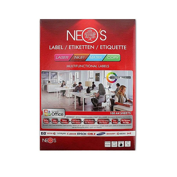 ADA ETICHETE AUTOADEZIVE 16/A4 100/SET NEO [1]