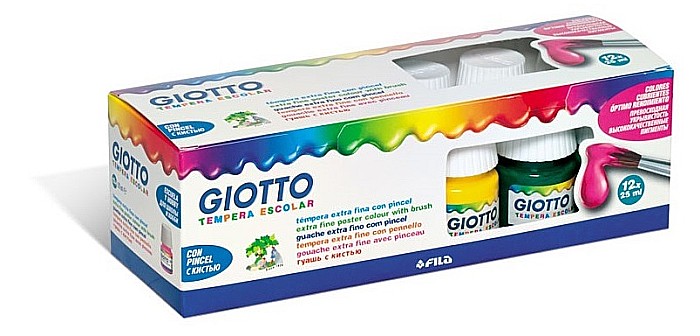 FIL TEMPERA GIOTTO 12/SET + PENSULA 356700 [1]