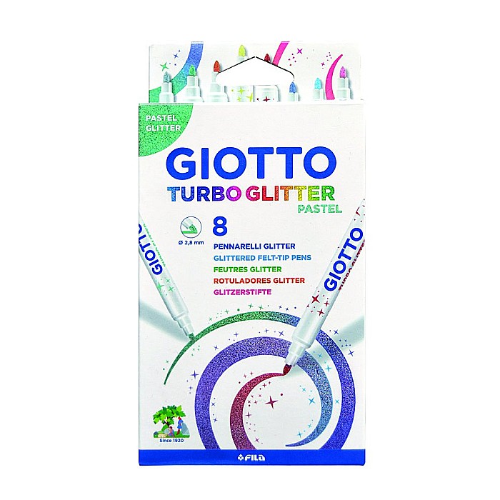 FIL CARIOCI GIOTTO TURBO SCLIPICI PASTEL 8/SET 426300 [1]