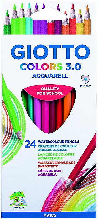 FIL CREIOANE COLORATE GIOTTO AQUARELL 24/SET 277200 [1]