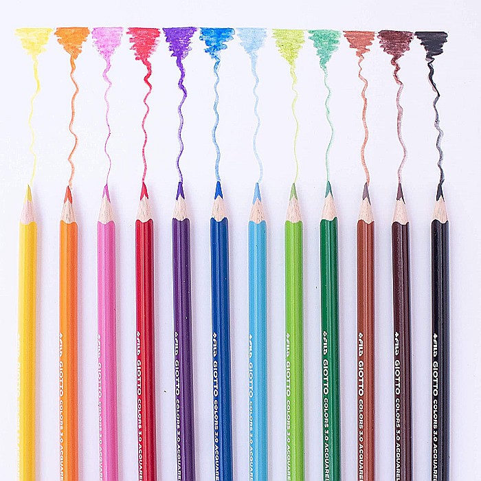 FIL CREIOANE COLORATE GIOTTO AQUARELL 24/SET 277200 [5]