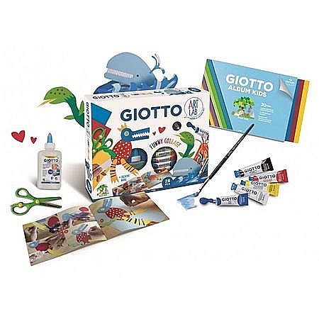 FIL SET CREATIV GIOTTO FUNNY COLLAGE ART LAB 581500 [2]