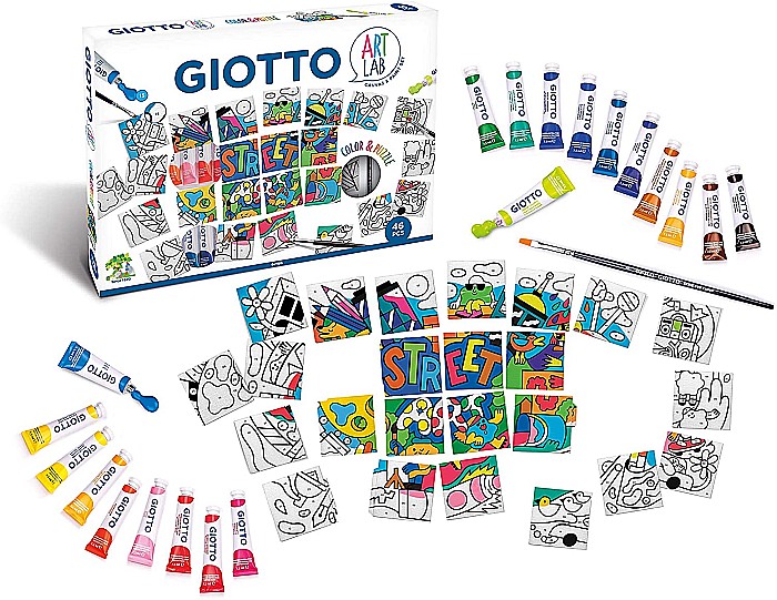 FIL SET CREATIV GIOTTO COLOR SI PUZZLE ART LAB 581800 [2]