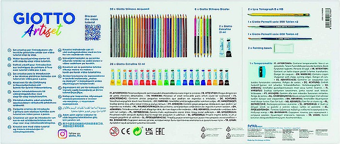 FIL ARTISET GIOTTO, SET CREATIV, 65 PIESE 270200 [7]