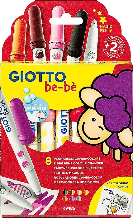 FIL CARIOCI GIOTTO BEBE 8/SET CHANGE COLOR MAGIC 478900 [1]
