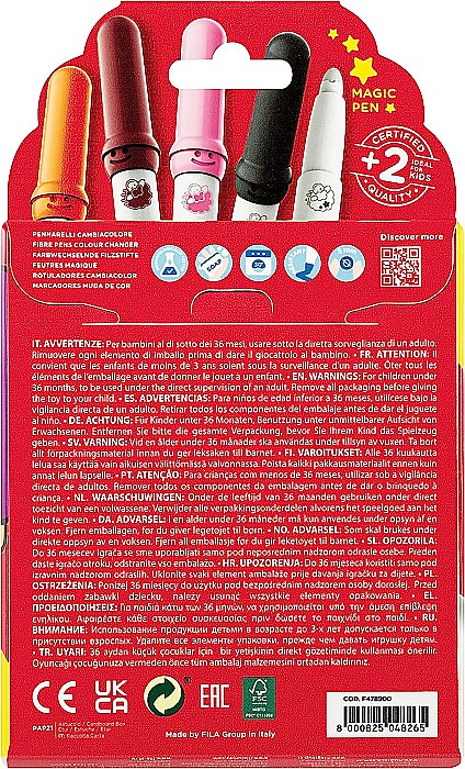 FIL CARIOCI GIOTTO BEBE 8/SET CHANGE COLOR MAGIC 478900 [3]